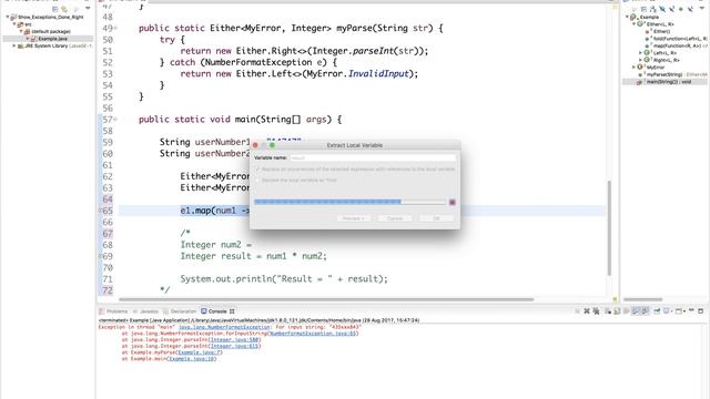 Exception Handling in Java -- The Right Way- part 2 смотреть онлайн