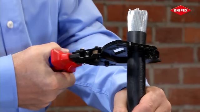 KNIPEX Ножницы для резки кабелей для кабеля со стальным армированием (кабель SWA) смотреть онлайн