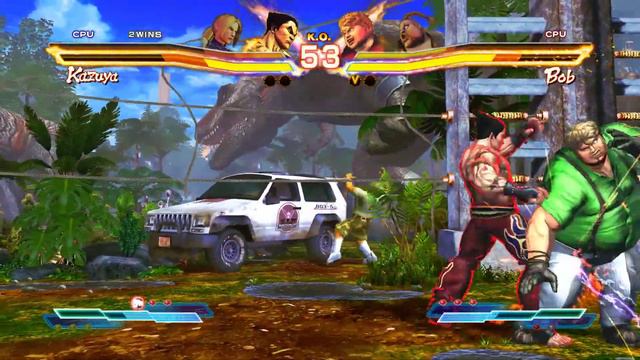 Nina & Kazuya vs Rufus & Bob (Hardest) Street Fighter X Tekken смотреть онлайн