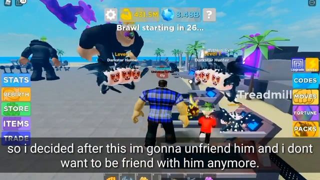 Im bullied by a fan | Roblox | Muscle Legends смотреть онлайн