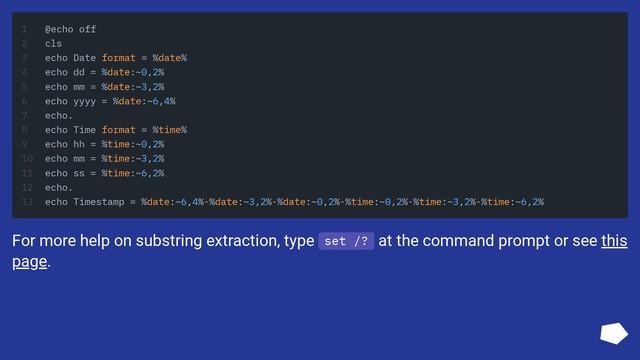 Using Date and Times in a batch file to create a file name смотреть онлайн