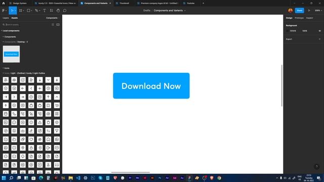 How to use Variants in Figma | Variants master class | Figma Hindi Tutorial | UI/UX Design смотреть онлайн