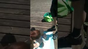 Смена памперса в походных условиях
