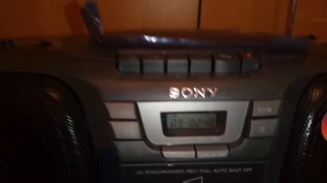 Sony CFD-101 CD test смотреть онлайн