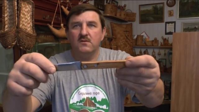 Работа с распаренной берестой... смотреть онлайн