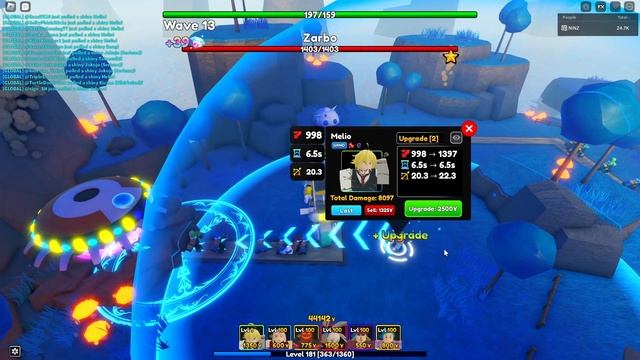 MELIO (SPECIAL BANNER UNIT) SHOWCASE - ANIME ADVENTURES смотреть онлайн