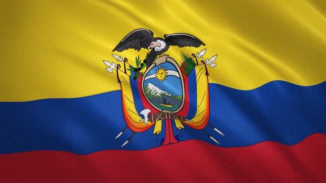Развевающийся флаг Эквадора / Waving Flag of Ecuador смотреть онлайн