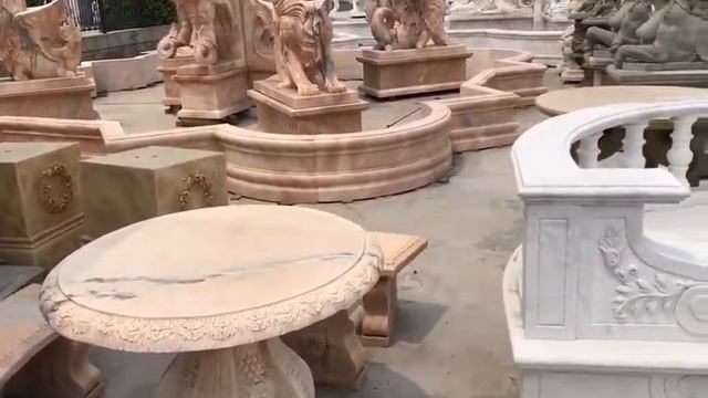 Скамейки вазоны из мрамора гранита смотреть онлайн