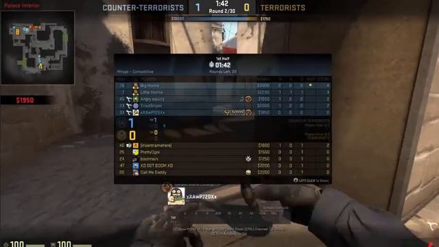 CSGO USP-S 4 KILL смотреть онлайн
