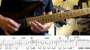 Metallica - Ride The Lightning guitar solo lesson (with tablatures and backing tracks)