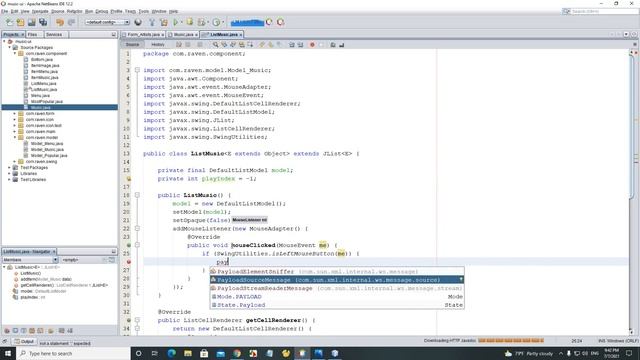 Java UI Design - Music Player ( Part 3 ) смотреть онлайн