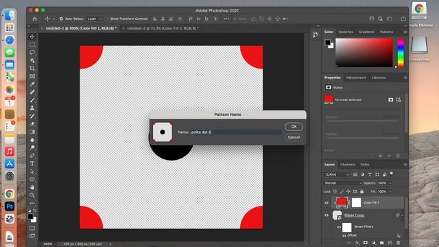 Polka Dot Pattern - Photoshop Tutorial смотреть онлайн