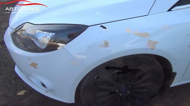 Ford Focus до/после ремонта смотреть онлайн