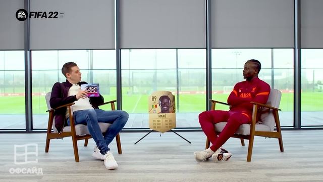 МАНЕ в ШОКЕ ОТ СВОЕГО РЕЙТИНГА в FIFA 22! САДИО МАНЕ против ФИФА! ПЕРЕВОД смотреть онлайн