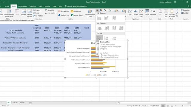 Travel Vacation DC Worksheet смотреть онлайн