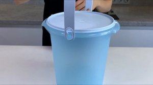 ЧУДО ВЕДРО TUPPERWARE / КАК ПРАВИЛЬНО ОДЕВАТЬ И СНИМАТЬ РУЧКУ / www.tupperware-spb.ru