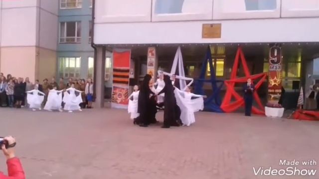 МБОУ СОШ19 "РАДОСТЬ" танец "Война" смотреть онлайн