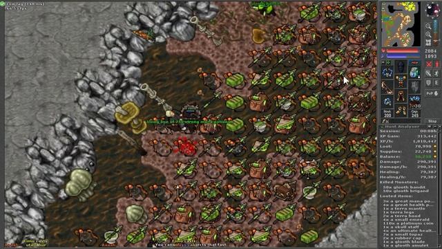 RP lvl 200+ Oramond Glooth Bandits Hunt - 2.3kk/h exp - 150% exp gain rate - Tibia Game смотреть онлайн