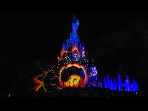 Диснейленд Париж март 2018 Лазерное Шоу