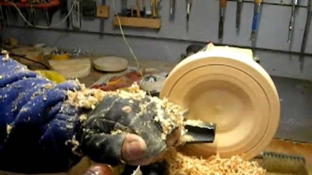 ТАРЕЛОЧКА ИЗ БУКА, С ДОБАВЛЕНИЕМ ГВОЗДИКОВ ИЗ ПРОВОЛОКИ, ЭКСПЕРИМЕНТ. смотреть онлайн