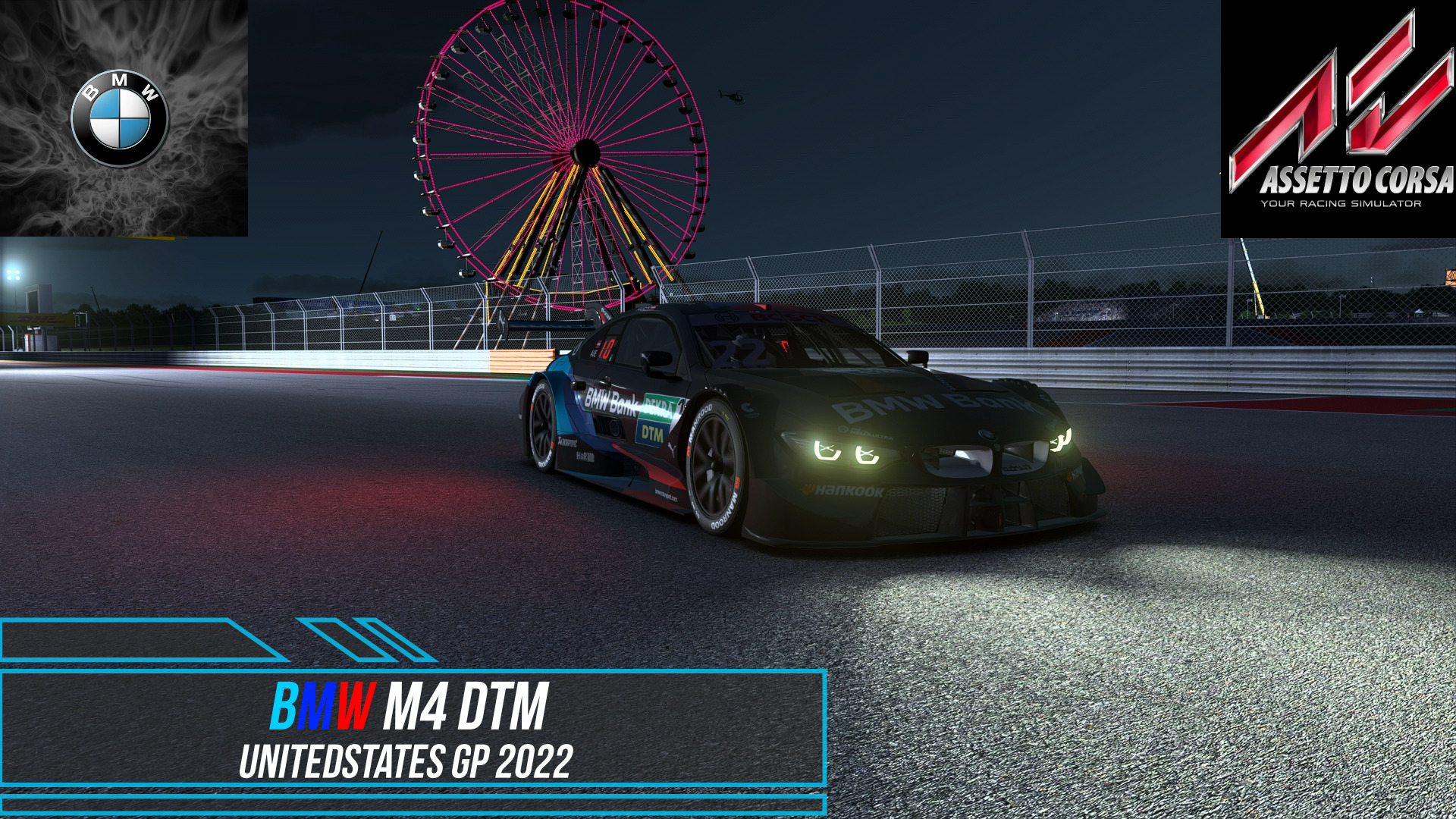BMW M4 DTM - Unitedstates GP 2022 | Assetto Corsa.mp4 смотреть онлайн
