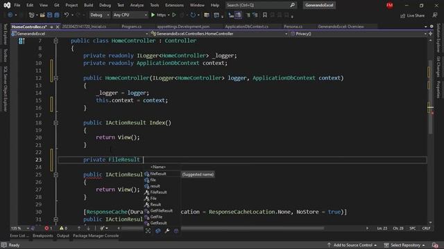 Exportando a Excel - ASP.NET Core MVC смотреть онлайн