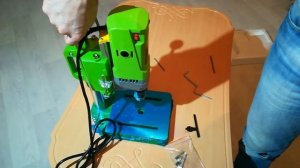 Обзор вертикально-сверлильного станка ALLSOME MINIQ BG-5156E 710вт