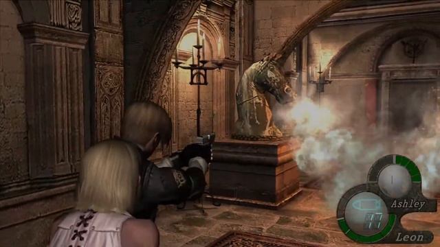 Жесть, это что - RESIDENT EVIL 4?!?!?!? смотреть онлайн