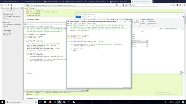 Python Craigslist Scraper EP 2 - Unedited смотреть онлайн