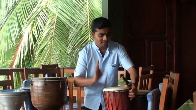 Bongo-Concert Wunderbar Hotel, Bentota, Sri Lanka