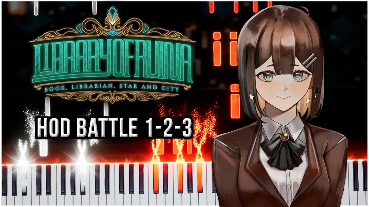 Hod Battle 1-2-3 (Library of Ruina) 【 КАВЕР НА ПИАНИНО 】 смотреть онлайн