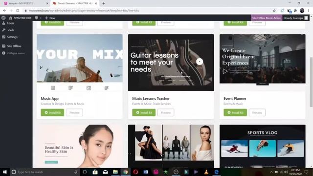 Setting up Envato Elements on Wordpress смотреть онлайн