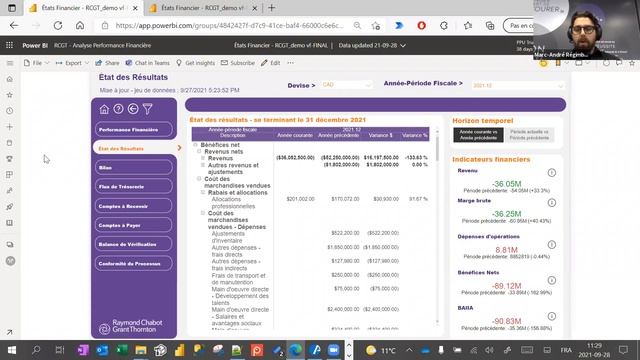 Webinaire | Faire la transition de vos états financiers sous Excel vers Power BI смотреть онлайн