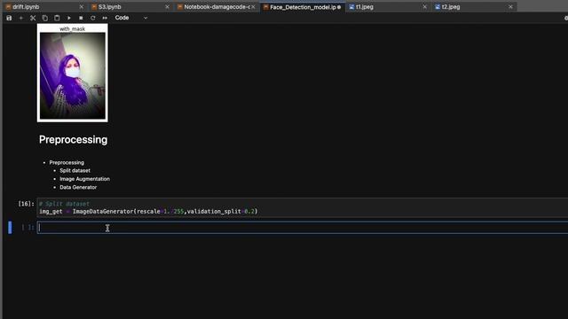 Preprocessing | Image Data Generator | Face Mask Detection | CNN | Part : 3 смотреть онлайн