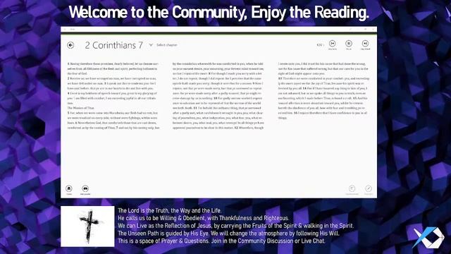 Book of 2 Corinthians - The Living Word Reading смотреть онлайн