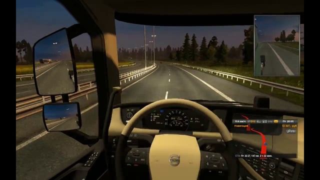 г.Великие Луки - г.Нелидово (ETS 2 PRTM_map) смотреть онлайн