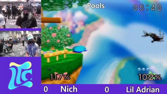 [SSB64] LTC22 (Singles) - Nich (Kirby) vs. Lil' Adrian (Falcon) Round Robin Pools смотреть онлайн