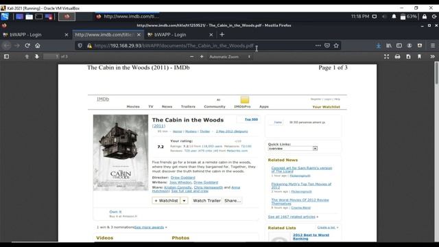 restrict folder access bwapp || bwapp tutorial || folder access denied || Cyber World Hindi смотреть онлайн