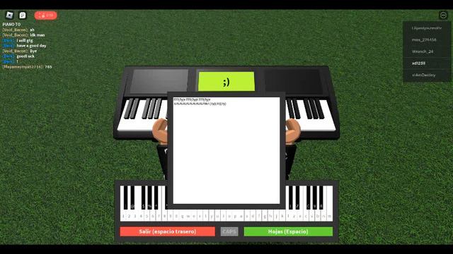 roblox piano gigachad song смотреть онлайн
