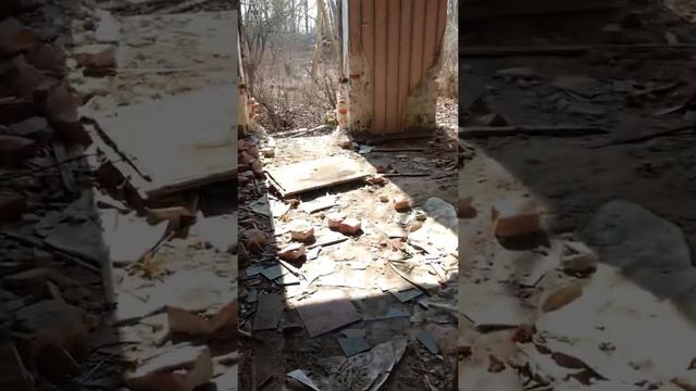 Заброшенный немецкий дом. Калининградская область, посёлок Храброво. смотреть онлайн