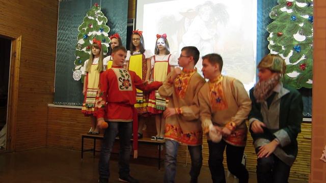 Новый год || 2014 || 8б (продолжение2) смотреть онлайн