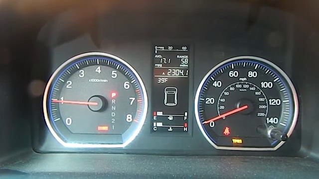 Honda CR-V приборная панель / Honda CR-V instrument panel смотреть онлайн