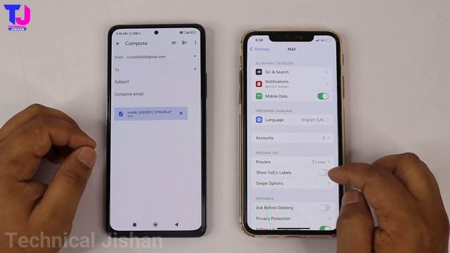 Android se iphone me Contact transfer kaise kare | how to transfer contact android to iphone. смотреть онлайн