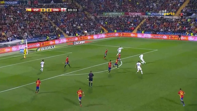 Испания - Англия. 2 тайм . Spain - England. тов. матч. 13.11.2015 смотреть онлайн