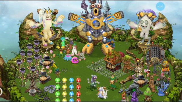 мой остров растений в игре My Singing Monsters #msm #mysingingmonsters #моипоющиемонстры