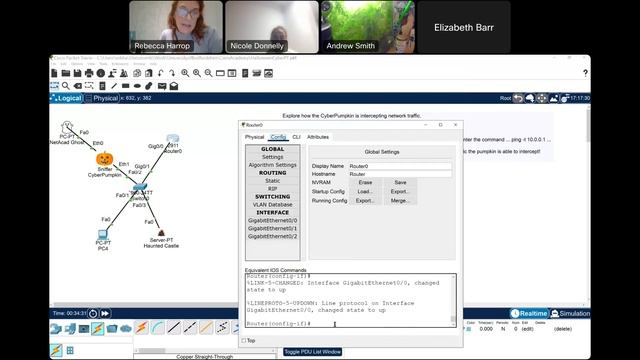 Cisco CyberCamps Create a simple Network, using Packet Tracer 06 11 23 смотреть онлайн