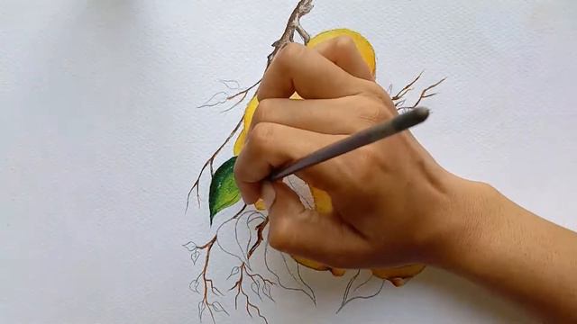 Lemon Painting_ Easy Oil Painting ||Rich Art