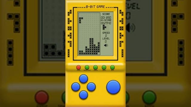 Tetris classic - Brick Game 9999 in 1 - Childhood game смотреть онлайн