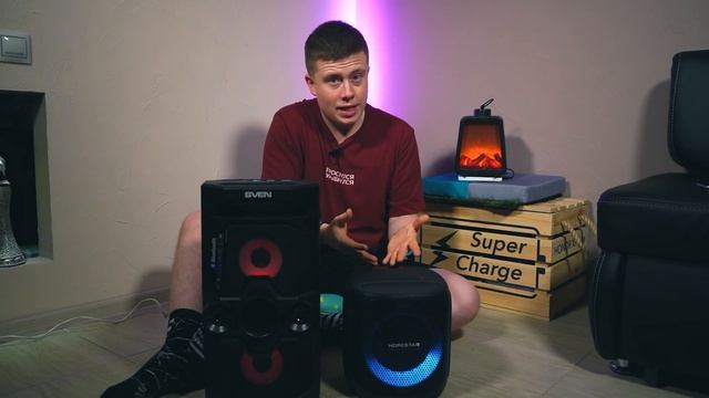 JBL PartyBox за 7800 РУБЛЕЙ??? Мощная Новинка! Сравнение с JBL Partybox 110! SVEN PS-655 смотреть онлайн