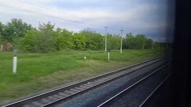 Поездка на поезде 519 / 520 Орск - Анапа, Оренбург - Жигулёвское море ЖД вокзал Оренбург часть 1